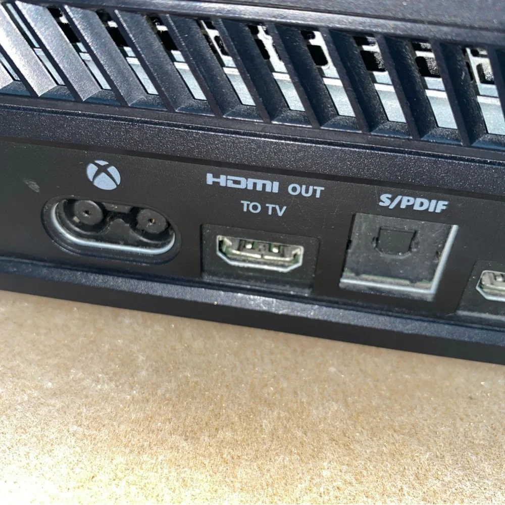 Xbox One 1540 Console Black 1tb System And Power Cord Only